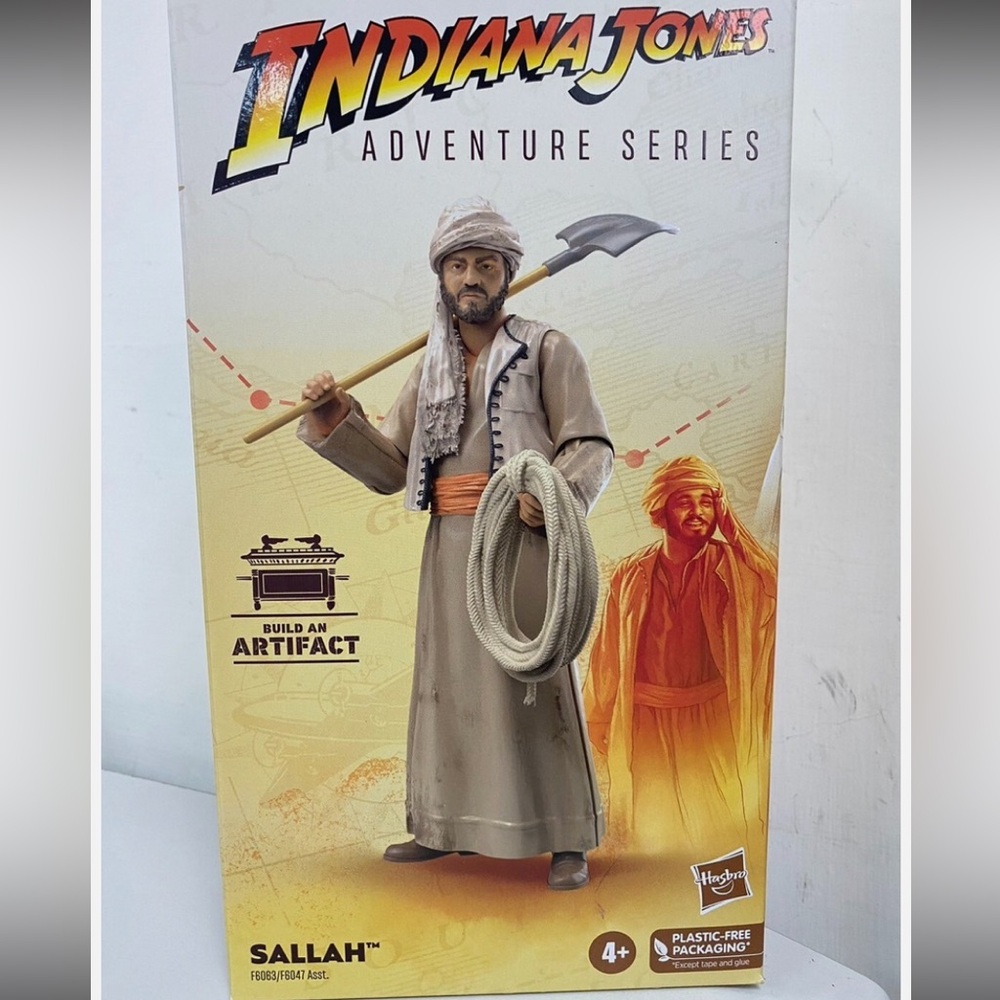 Indiana jones adventure series “Sallah” action figure